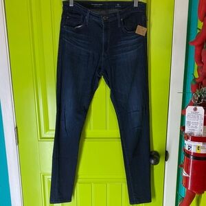 AG Adriano Goldschmied Women's Dark Blue Skinny Jeans